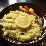 スプーンソング - ケーララ・シリーズのカレーはレモンライスがよく合います♪