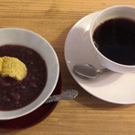 はなうた - ドリンク、デザート（穀物コーヒー、ぜんざい）