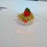 ボルドー - オードブル１ズワイガニのミルフィーユ