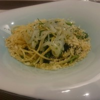 リナシメント - Pasta　槍烏賊　赤軸水菜　ペペロンチーノ