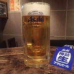 Kushikatsu Seki - 大阪、吹田工場限定醸造「青生」使用。大阪でしか飲むことのできないビールです