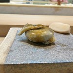 鮨 猪股 - 岩手小友の蒸し牡蠣 