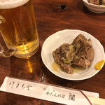  閣ブランドーム店(ビール、牛タン角煮)