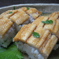 ◇ 煮穴子の棒寿司（６貫）