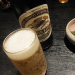 Uoshin - ビンビール 500円