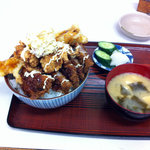 7950796 - アゲアゲ丼（９００円）(2011.4)