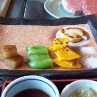 鉄板焼 赤坂 - 野菜もおいしい