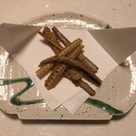 鰻はし本 - 骨せんべい