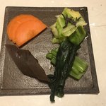 鰻はし本 - 香の物