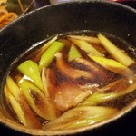 京風創作料理 北山 - 鴨汁です。