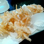 ちょっとここん亭 - 白エビのかき揚げ