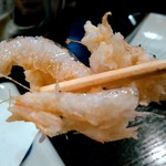 ちょっとここん亭 - 白エビのかき揚げ