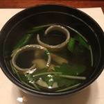 鰻はし本 - 肝吸い