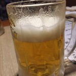 和琉酒菜 藍 - 2時間1.000円(税別飲み放題
      取り敢えずビールを