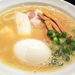 麺や一芯 - おしげパイタン850円＋味玉