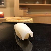 日本橋蛎殻町 すぎた - （2018年1月）出水のスミイカ(^_^)