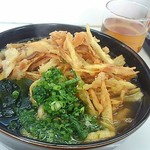 錦うどん - ごぼう天うどん　￥500