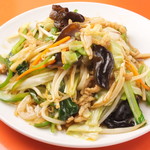 中国料理 大晃飯店 - 肉入り野菜炒め