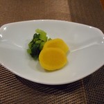 旬菜コウノイケ - 香の物 2017.11