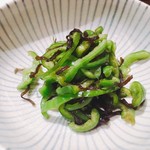 はっこく - 2018.1.  ピーマンの昆布〆