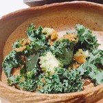 はっこく - 2018.1.  ケールとロマネスコのサラダ