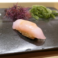 不動前 すし 岩澤 - 金目鯛昆布締め