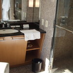 セルリアンタワー東急ホテル - シャワールームはガラス張り。