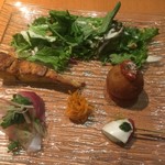 MILLE FIORI - 前菜の盛り合わせ