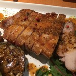 MILLE FIORI - 鶏もも肉のポアレ マスタードソース（￥1200）