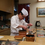 寿司処静 - 大将