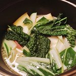 名前のないイタリア料理店 - 岐阜県産色々野菜のココット蒸し様