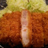 とんかつ まい泉 青山本店 - ちょっと断面