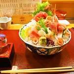 寿司割烹　たから本店 - お造りには日本酒よねぇ