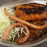 カレーのチャンピオン - Ｌカツカレー＋ウインナー