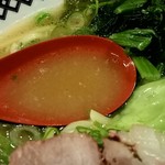 中山堂 - 豚骨スープアップ!!!