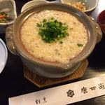 唐井筒 - すっぽん雑炊定食 1550円