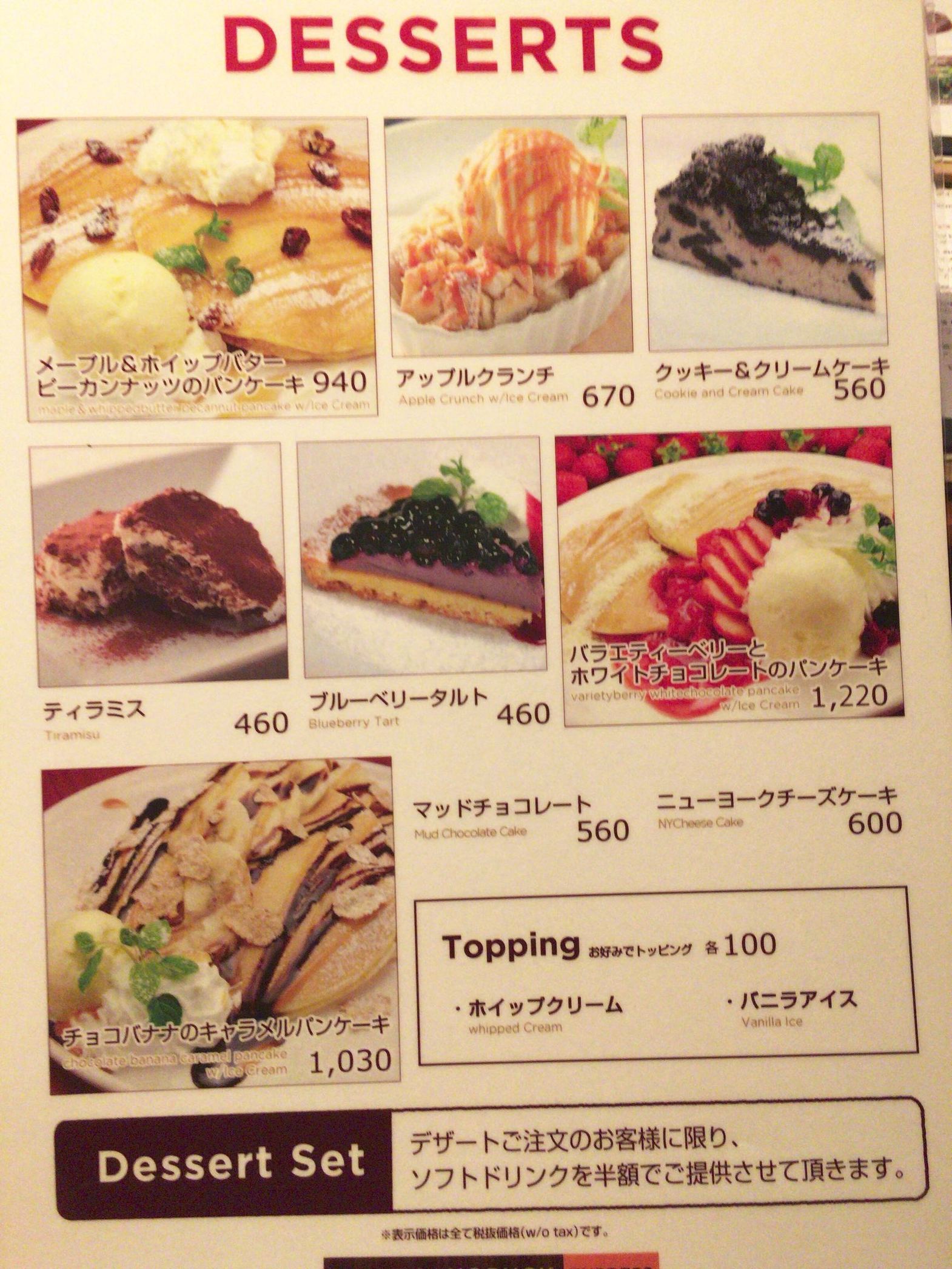 メニュー写真 : 【閉店】ウルフギャング・パック エクスプレス メニュー写真 : 【閉店】ウルフギャング・パック エクスプレス