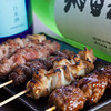 彩波 - 料理写真:上州豚の串焼5本盛り合わせ