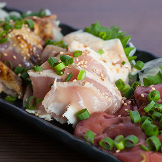 鮮度にこだわった焼きとんと鶏刺し