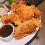 彩波 - 上州豚の絶品レバーフライ  600円