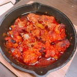 彩波 - 和牛ホルモンのピリ辛オーブン焼き  750円