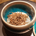 エクアトゥール - ふぐの白子に黒トリュフスライス