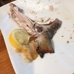 Tengu - ブリカマ、食べかけ