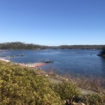 パイナップル - 入鹿池❗️向かいに見えるは明治村♫良く見りゃチンチン電車走っとるよ❗️