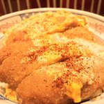 味奈登庵 - ええい面倒だ、かつ丼にも唐辛子ブチまけろ！  
      #BCMKR!