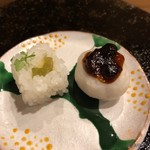 すし処 睦月 - 蕗と里芋