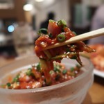 コブクロ辛味ニンニク700円