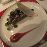 モナリザ - 前菜／アボガドのテリーヌと初ガツオのたたき風、サラダ仕立て