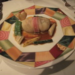 モナリザ - 肉料理／宮崎産地頭鶏とオマール海老の春キャベツ包み