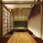 Obanzai Aburiyaki Sake Nana - 6～16名様まで対応の掘り炬燵個室